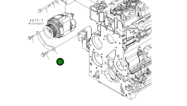 Кронштейн 6754-81-6130 Komatsu