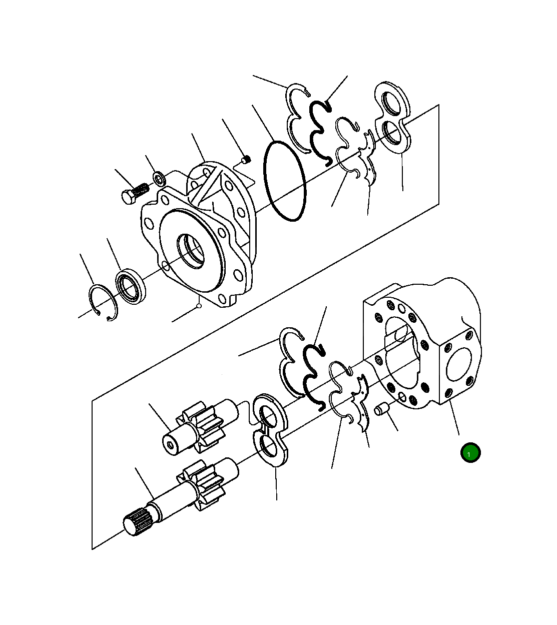 Корпус 425-62-A1310 Komatsu