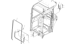 Отделка 22F-54-34630 Komatsu