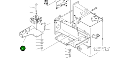 Кронштейн 569-61-88950 Komatsu