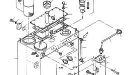 Крышка фильтра 355 097 40 Komatsu