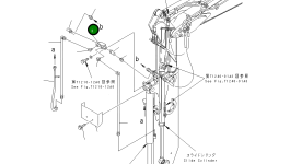 Кронштейн 21U-70-25441 Komatsu