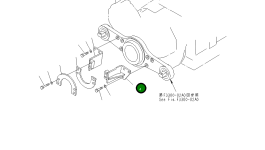 Кронштейн 569-89-82121 Komatsu