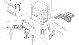 Кронштейн 425-56-H0P45 Komatsu