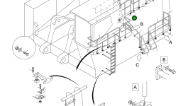 Опорная плита 927 624 40 Komatsu