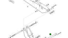 Палец 2123-4061B Komatsu