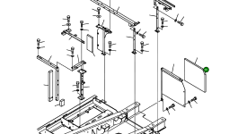 Лист 207-54-71730 Komatsu