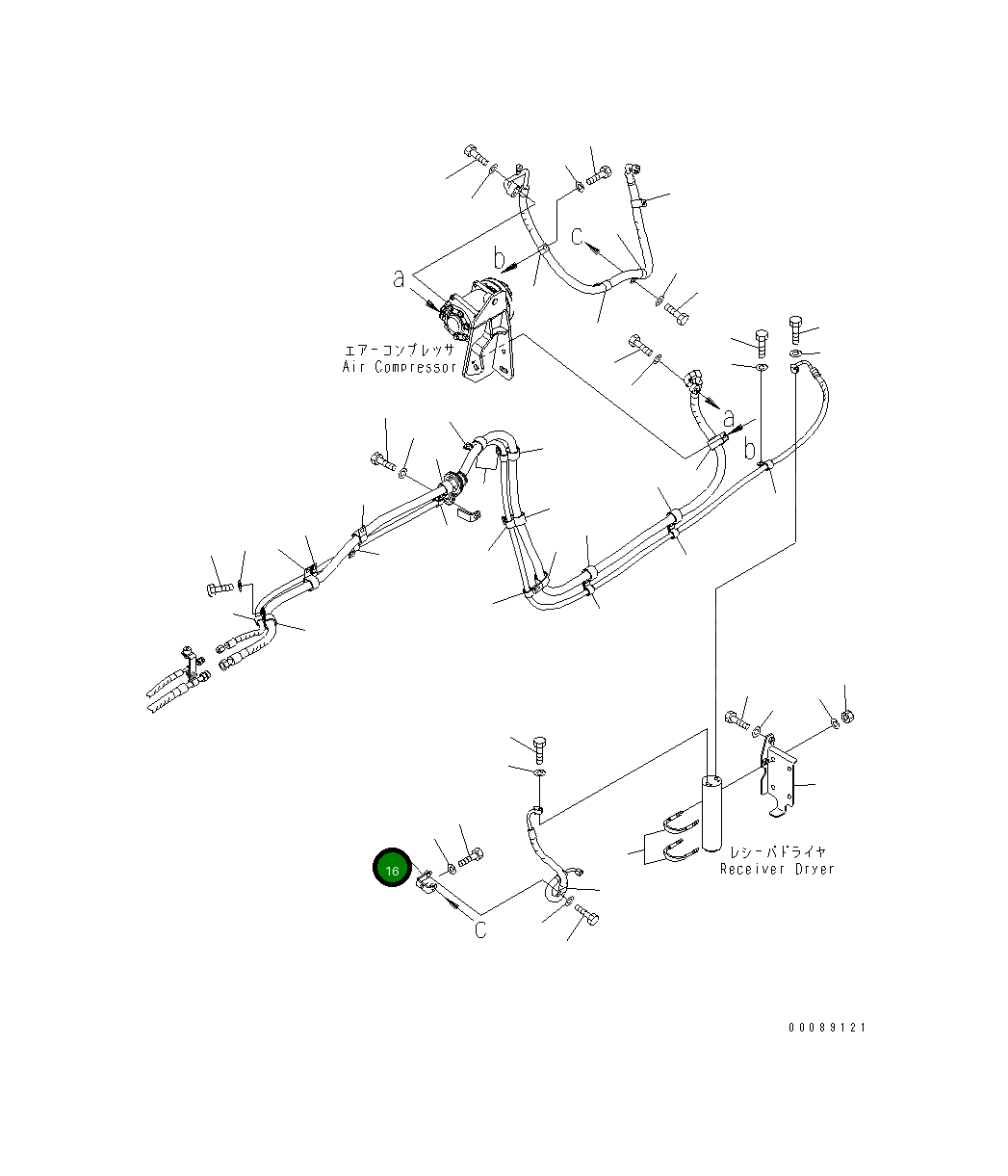 Кронштейн 425-S62-3180 Komatsu