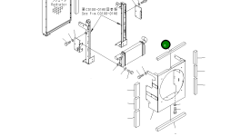 Лист 8298-03-1350 Komatsu