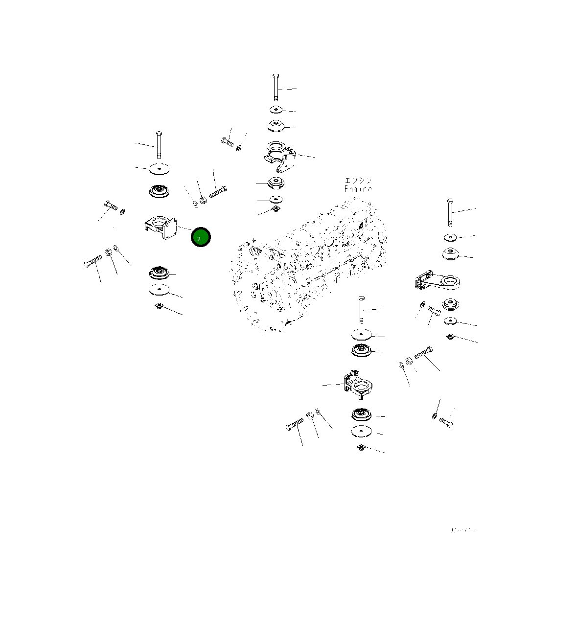 Кронштейн 419-01-51140 Komatsu