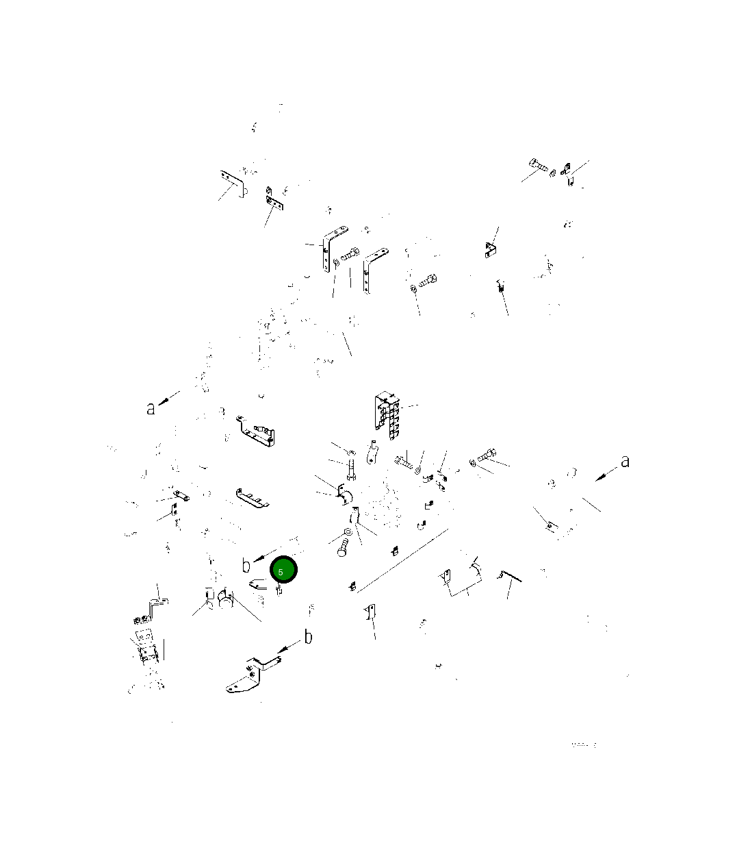 Кронштейн 425-06-52671 Komatsu