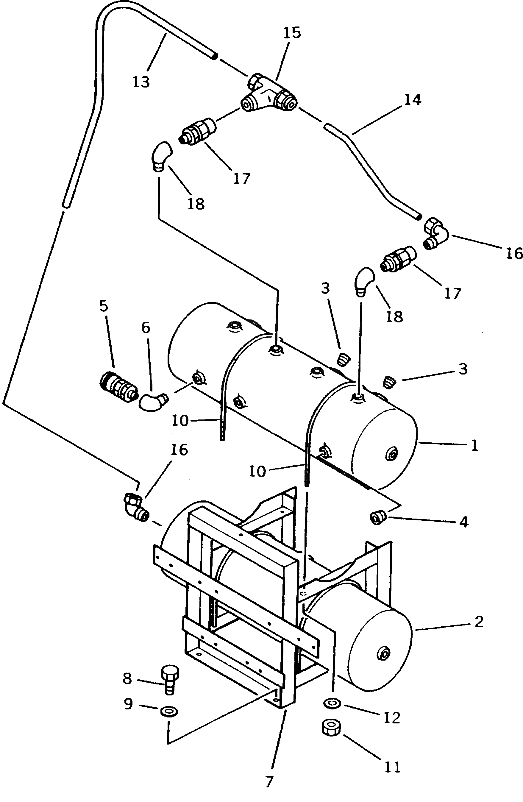Кронштейн 567-35-42611 Komatsu