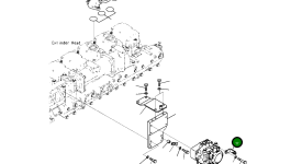 Кронштейн 6262-81-8560 Komatsu