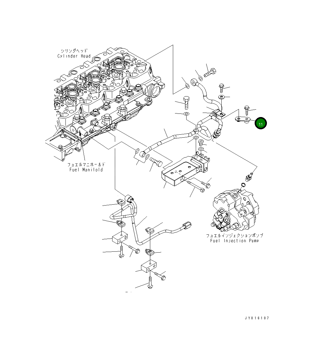 Кронштейн 6754-71-5450 Komatsu