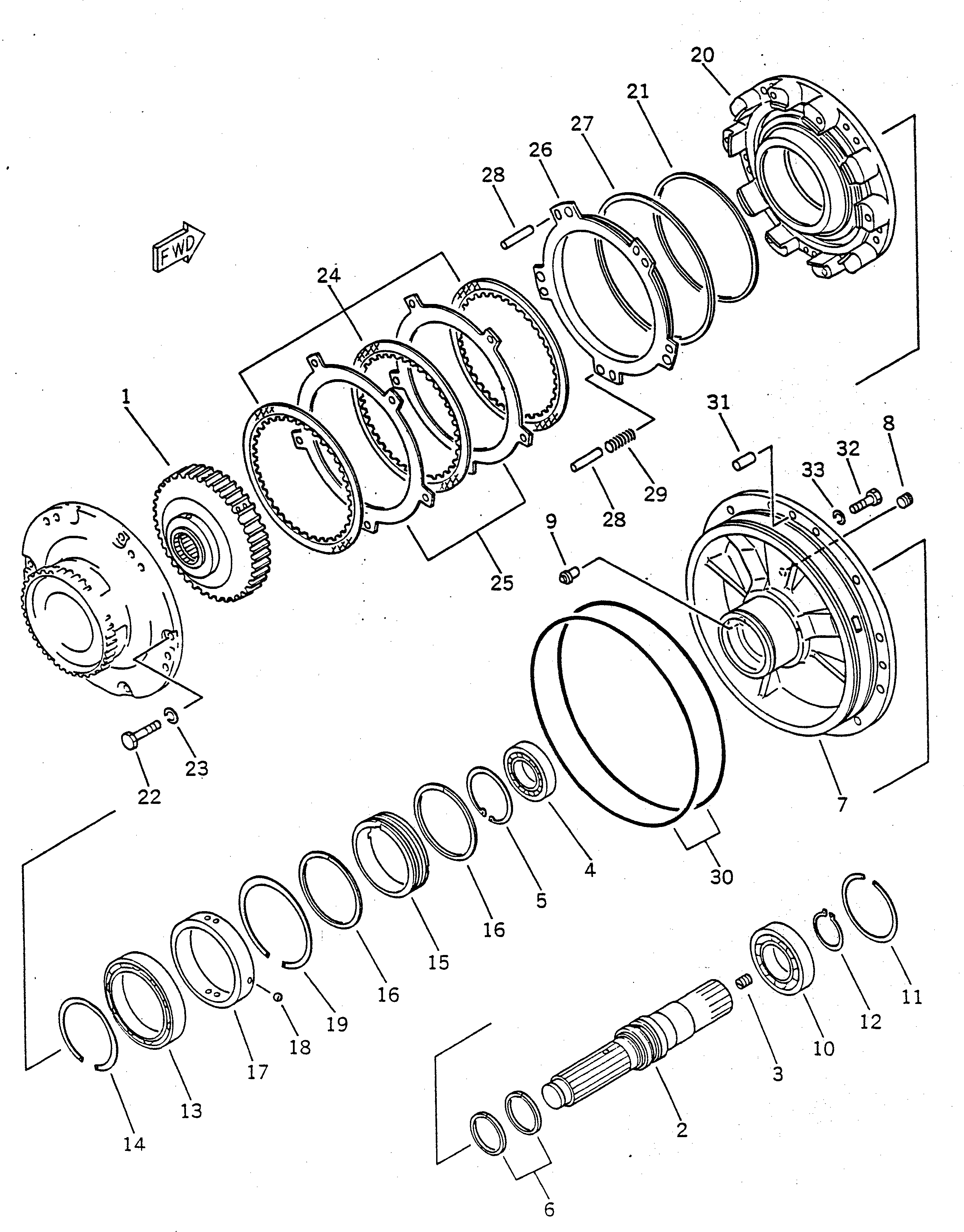 Поршень 20F-15-12750 Komatsu