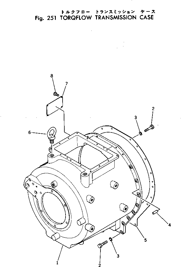 Корпус 177-15-11110 Komatsu