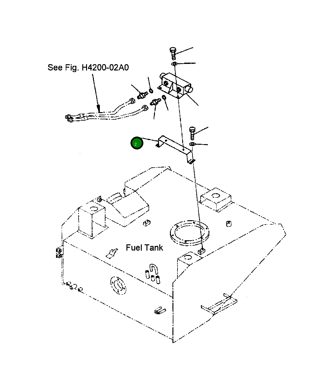 Кронштейн 419-03-21420 Komatsu