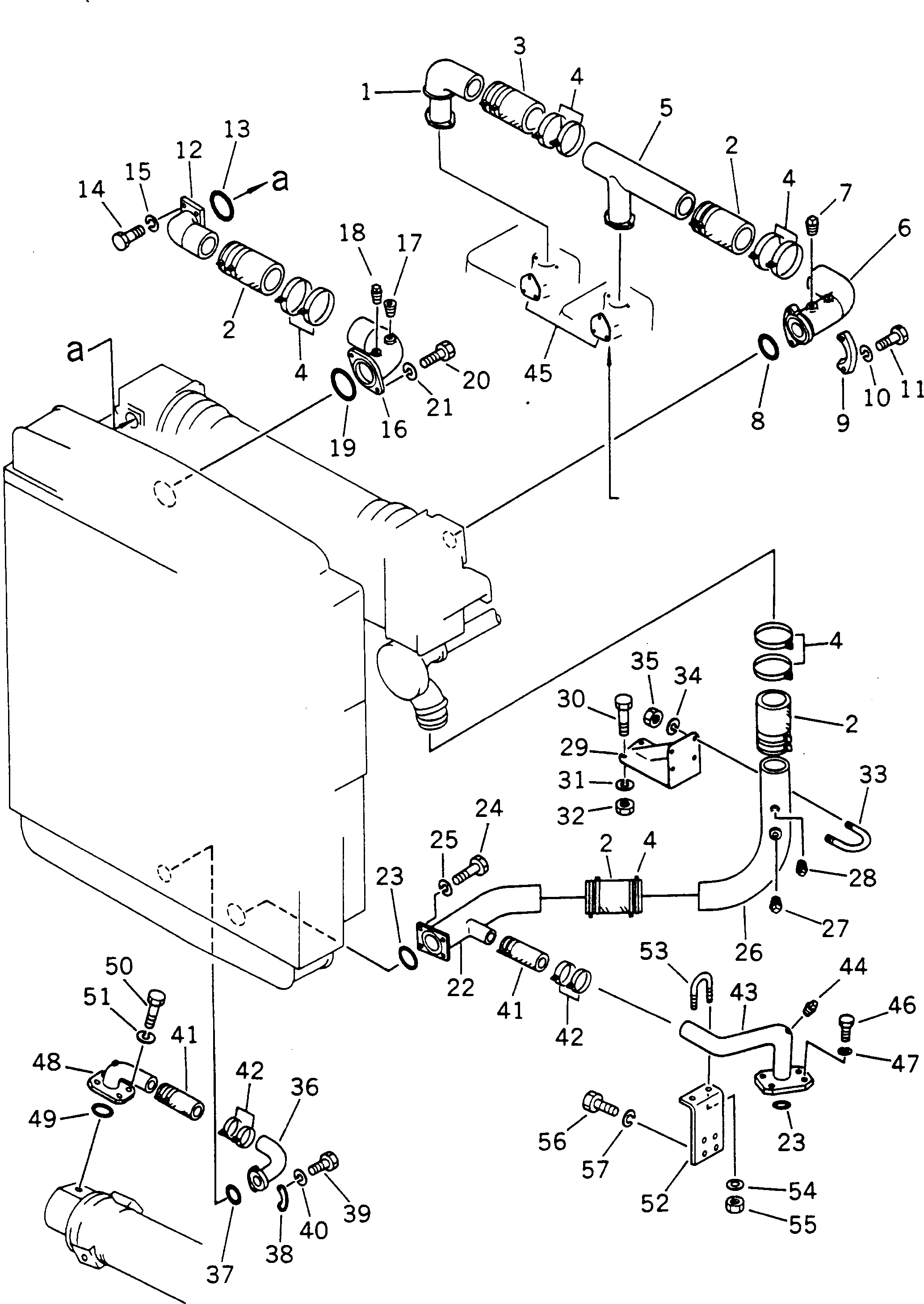 Трубка 561-03-11110 Komatsu