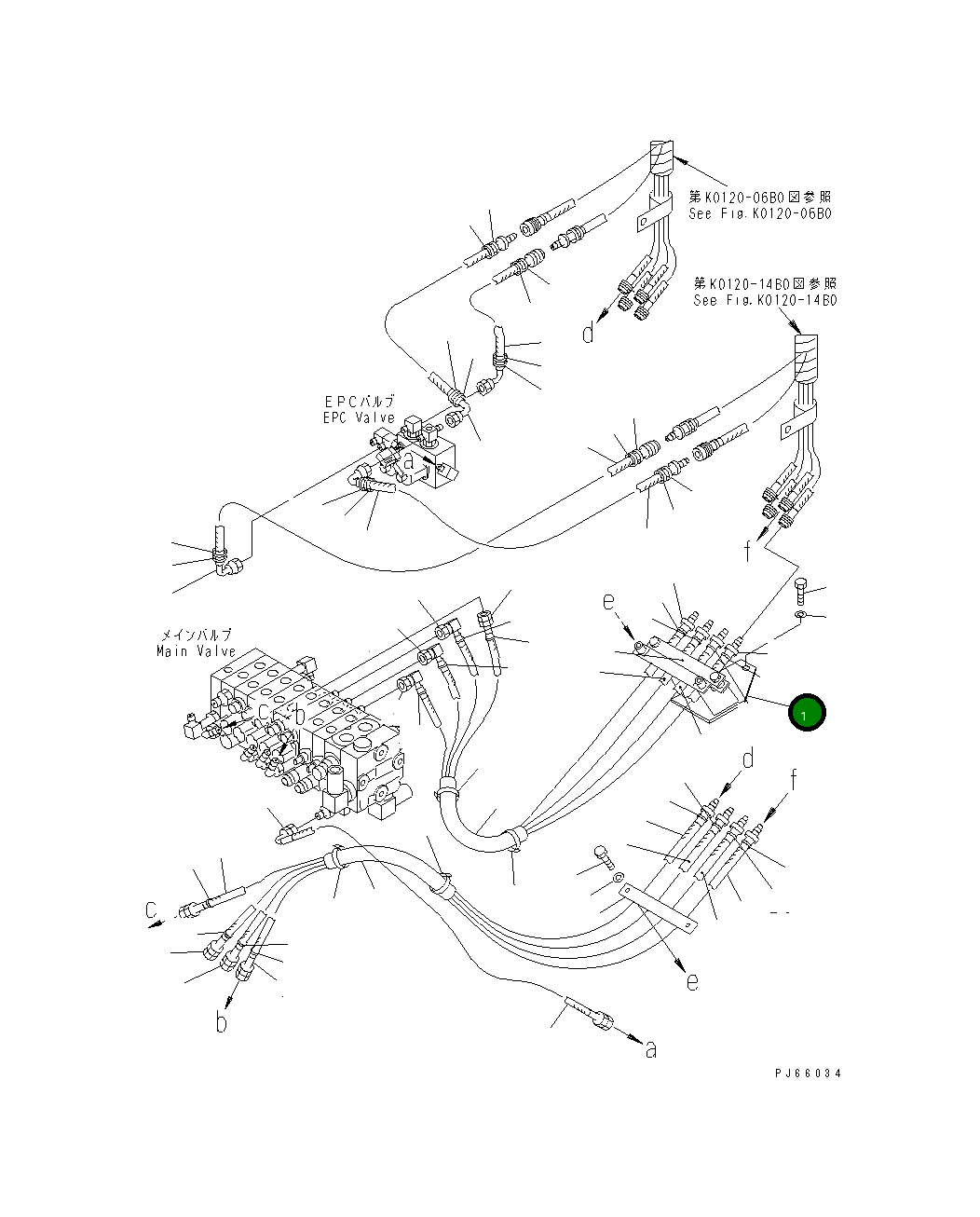 Кронштейн 21U-62-38181 Komatsu