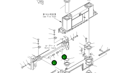 Палец 262-70-73610 Komatsu