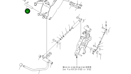 Палец 21U-43-32320 Komatsu