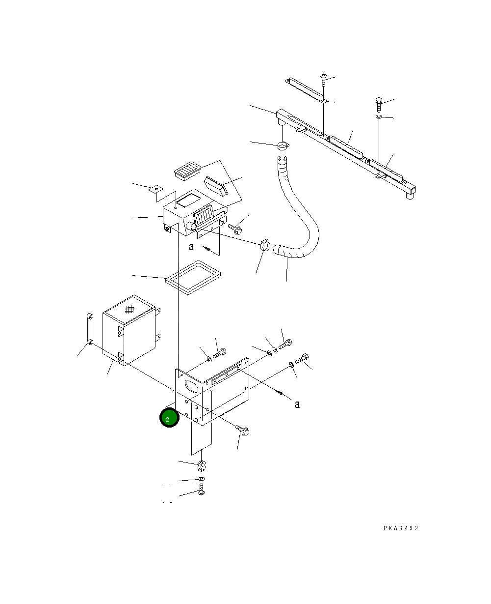 Кронштейн 130-Z79-2310 Komatsu