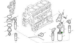 Кронштейн EA504088021 Komatsu