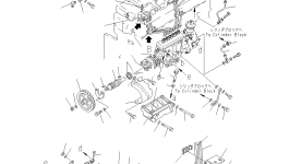 Кронштейн 6212-71-8711 Komatsu