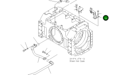 Кронштейн 12G-X56-3223 Komatsu