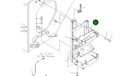 Кронштейн 426-T86-2620 Komatsu