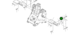 Лист 418-54-34660 Komatsu