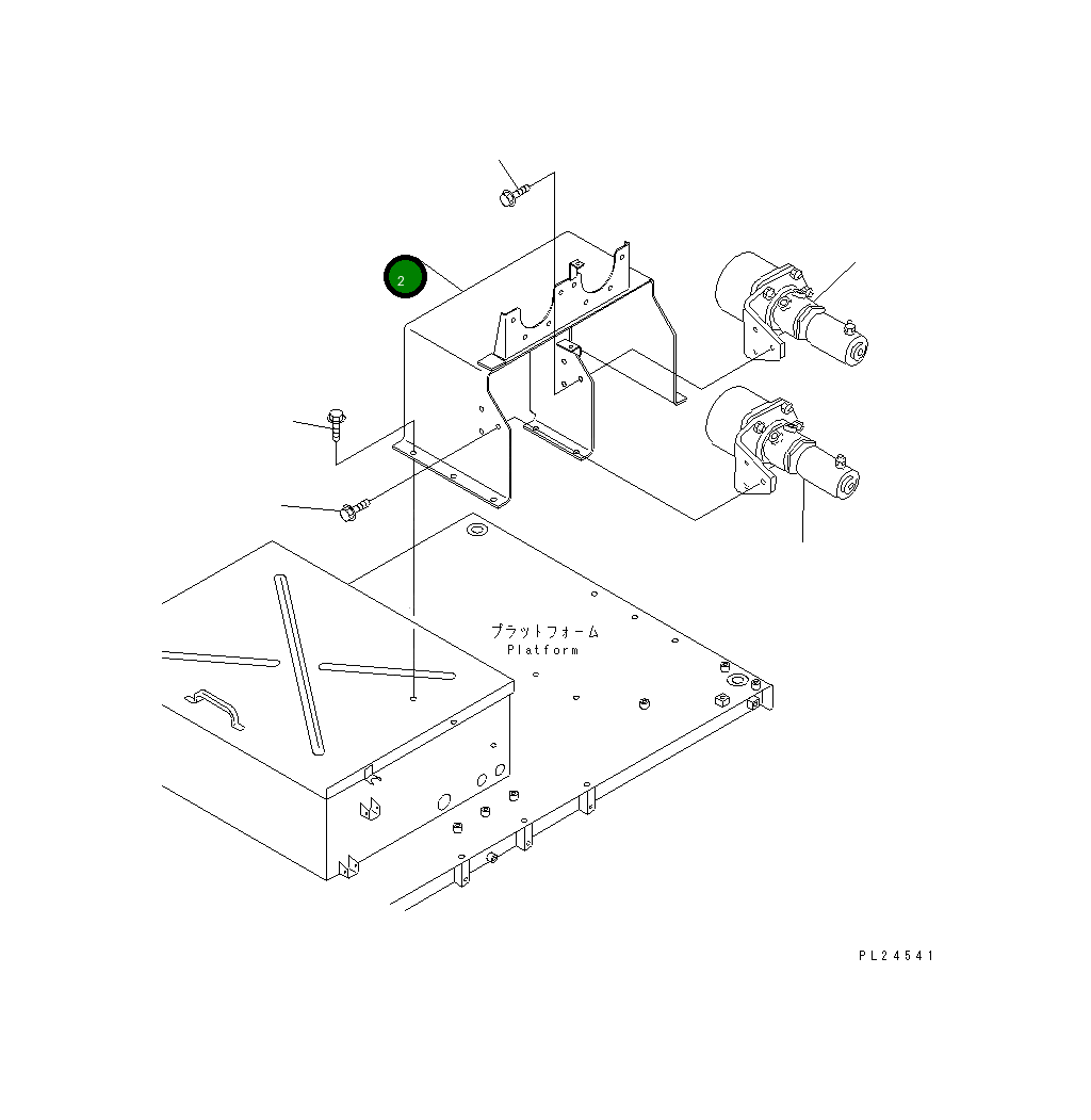 Кронштейн 567-94-71110 Komatsu