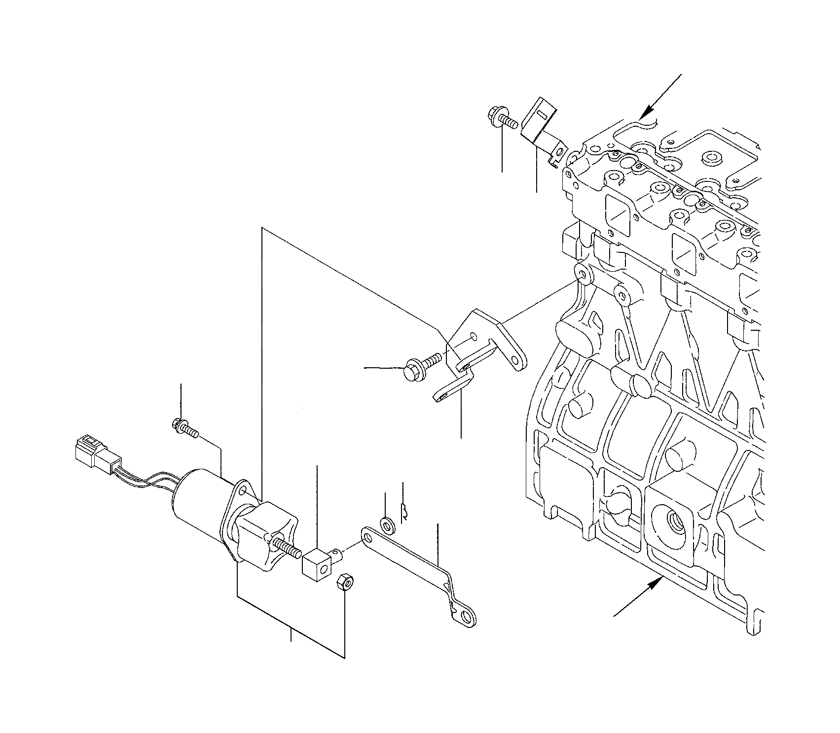 Катушка YM129953-77800 Komatsu