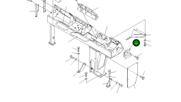 Кронштейн 569-54-85511 Komatsu