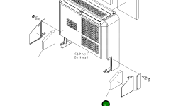 Лист 424-54-33120 Komatsu