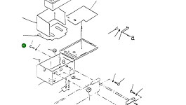 Лист 424-W93-Z441 Komatsu