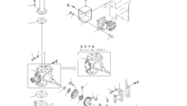 Опорный блок 262-870-9580 Komatsu