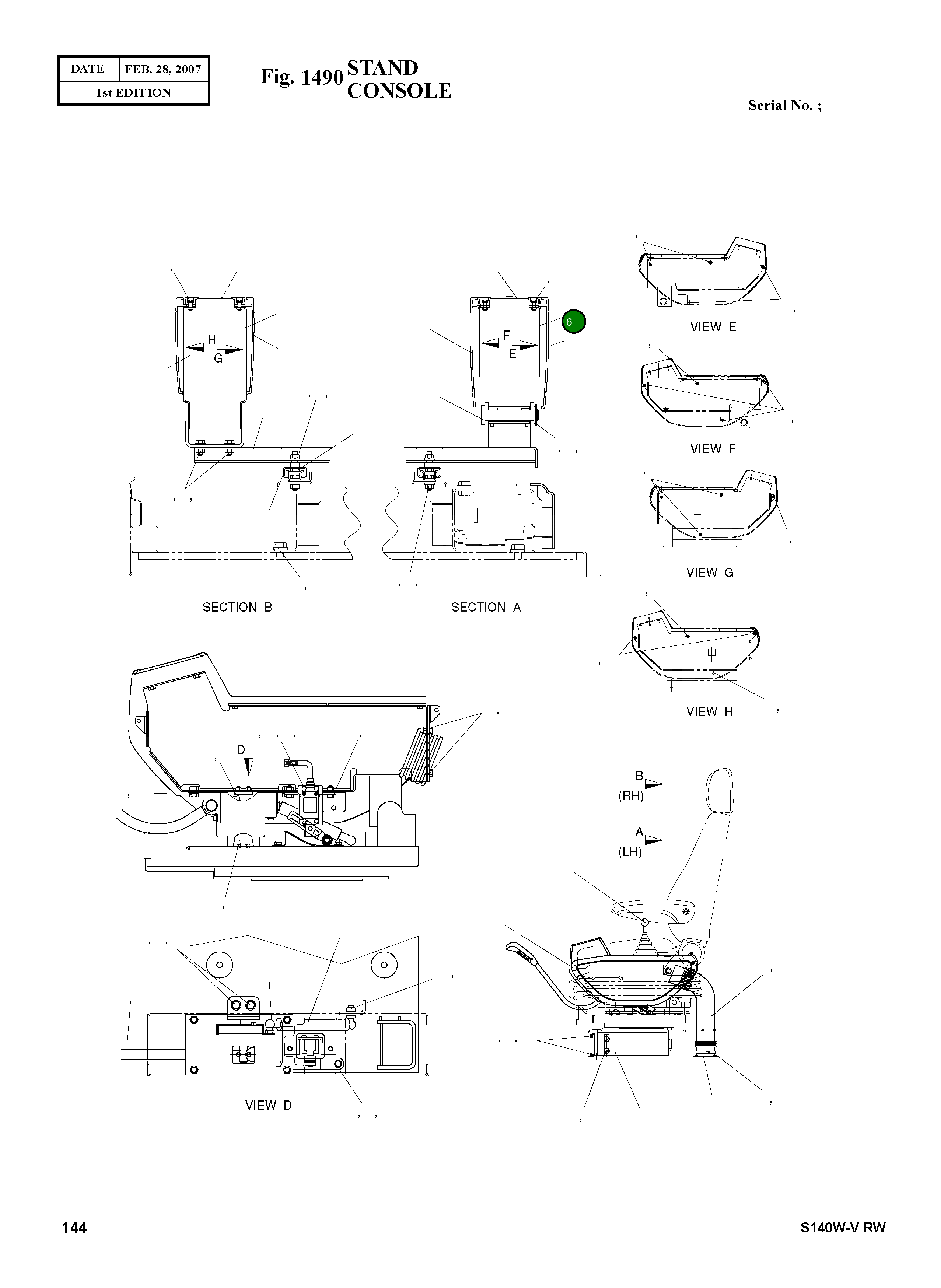 Обратный клапан тормозной линии V.G (лев./Япония) 9195-1318 Komatsu