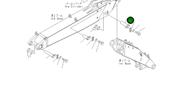 Палец 20G-70-K2190 Komatsu