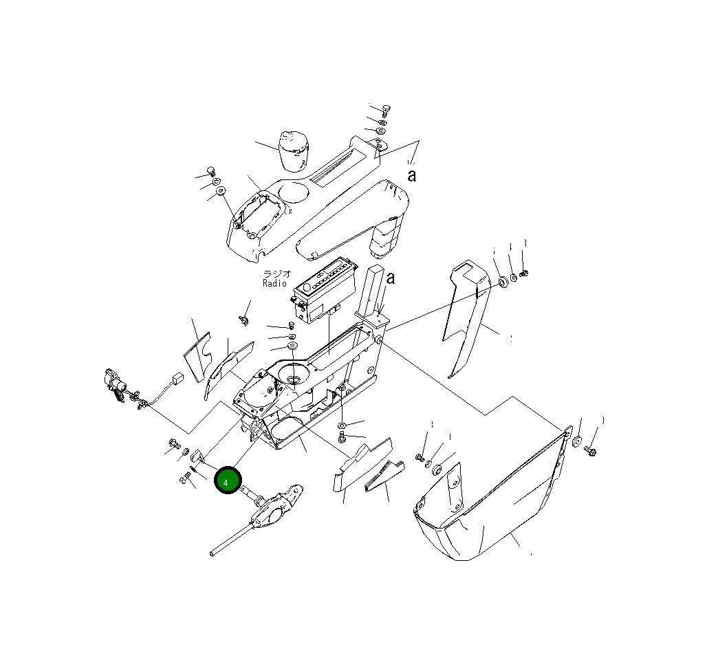 Кронштейн 20Y-43-41471 Komatsu