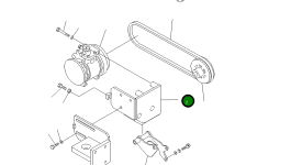 Кронштейн 23A-809-2340 Komatsu