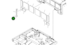 Лист 8295-54-1581 Komatsu