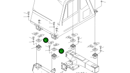 Кронштейн 569-54-82310 Komatsu