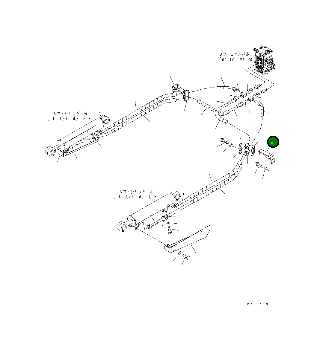 Кронштейн 11Y-62-13161 Komatsu