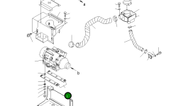 Кронштейн 196-01-26160 Komatsu
