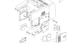 Кронштейн 425-S05-2240 Komatsu