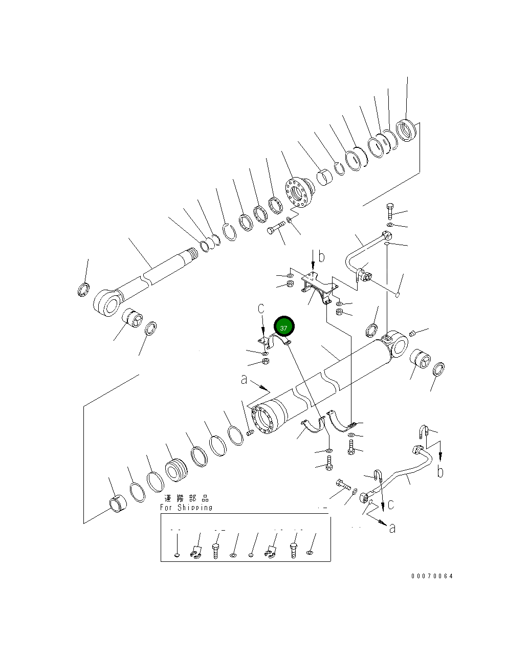 Кронштейн 707-88-28450 Komatsu