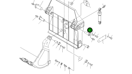 Палец 21N-72-14231 Komatsu