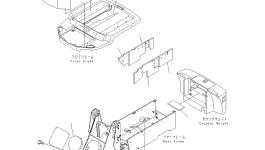 Лист 362-56-41851 Komatsu