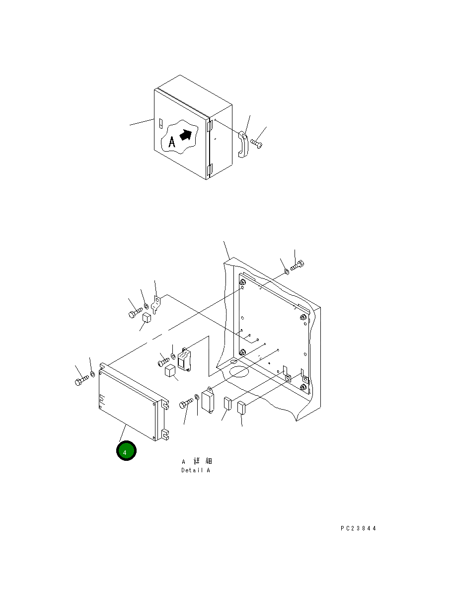 Контроллер 7838-13-1005 Komatsu